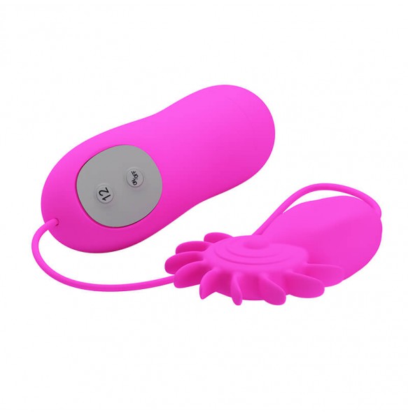 PRETTY LOVE - Wheel Of Tongues Massager Vibrator (Battery - Purple)